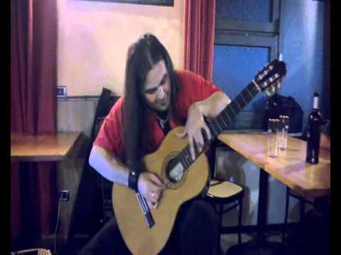 Serata Flamenco - Brazilian groove - Jean Paul Agnesod Guitar Chitarra - Video 3 - Lo Hobbit