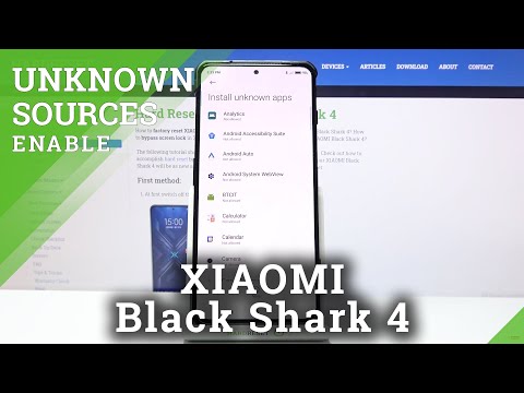 How to Enable Downloading from Unknown Sources in Xiaomi Black Shark 4 - Install Apps from Browser