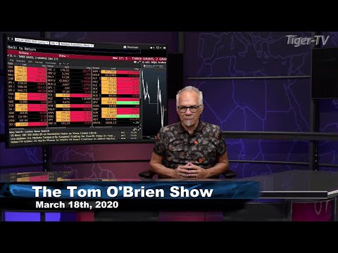 March 18th, Daily Stock Market Recap with Tom O'Brien - 2020