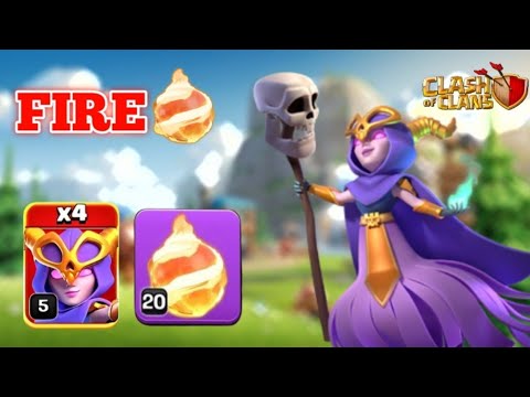 Th14 Fireball Attack Strategy | New Th14 Fireball + Super Witch Attack Strategy