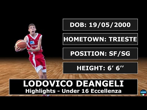 Lodovico Deangeli - Highlights - U16 Eccellenza 2016