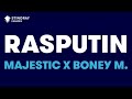 Majestic x Boney M. - Rasputin (Karaoke with Lyrics)