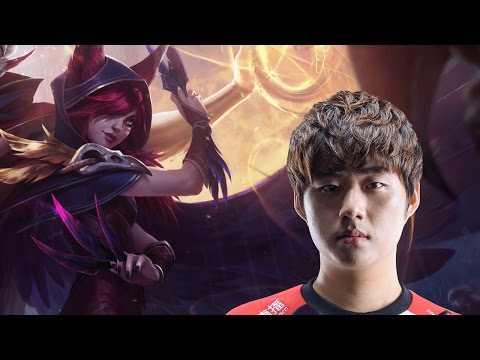 SKT Bang as Xayah/Soraka vs Twitch/Karma bot S7