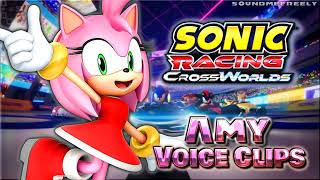 Download lagu All Amy Voice Clips • Sonic Racing: CrossWorlds Voice Lines  (Cindy Robinson) mp3