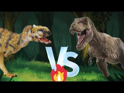 Rajasaurus vs T-Rex