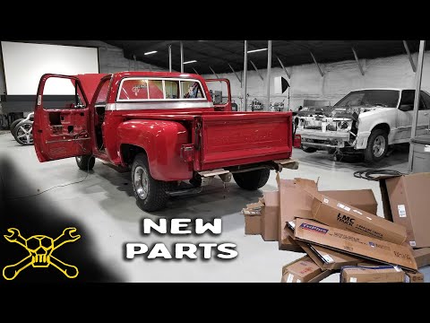 Pile of C10 Parts to Install on Cali-Ente