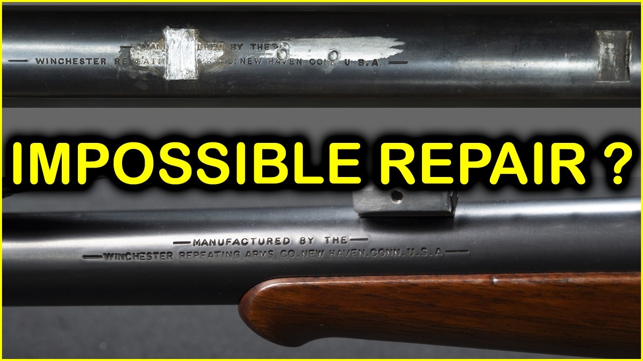 How to Invisible-Repair 'Scrap' Metal: 1885 Winchester High Wall Restoration