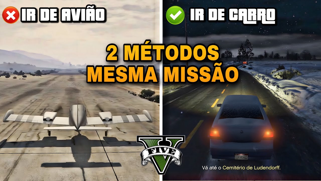 9 MISSÕES do GTA 5 que você JOGOU DA MANEIRA ERRADA! PT-2