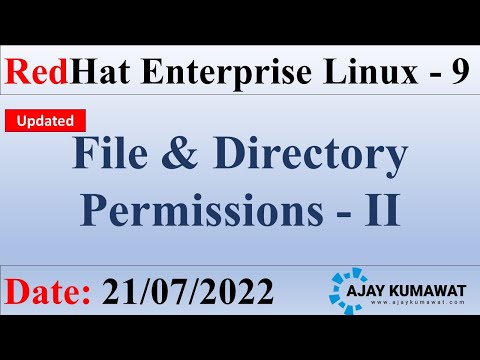 Linux Basic Commands Part I RedHat Enterprise Linux 9 RHCSA RHCE RHEL 9 Ajay Kumawat