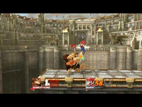SSB4: Donkey Kong Vs Mario [HD]
