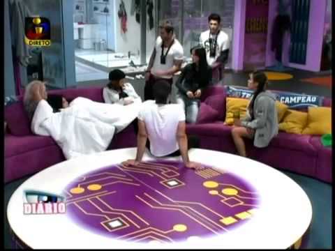 Secret Story 3 - Casa dos Segredos ( TVI ) - Jessica e Cláudio Discutem Violentamente