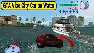 Gta-Vice-City-Car-on-Water-Cheat-Code | Car on water cheat for gta vice city | 2023 | Shakirgaming