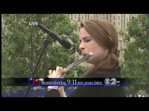 Amazing Grace at 9/11 Memorial Ceremony, Emi Ferguson Flute