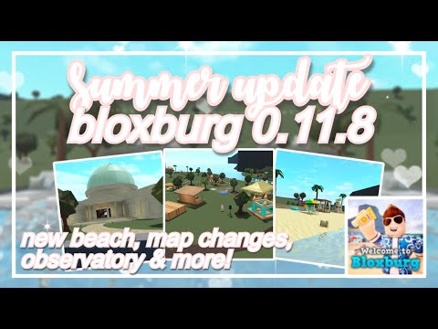 Bloxburg SUMMER UPDATE 2023 *new BEACH, OBSERVATORY, & more!* 0.11.8 (Roblox)