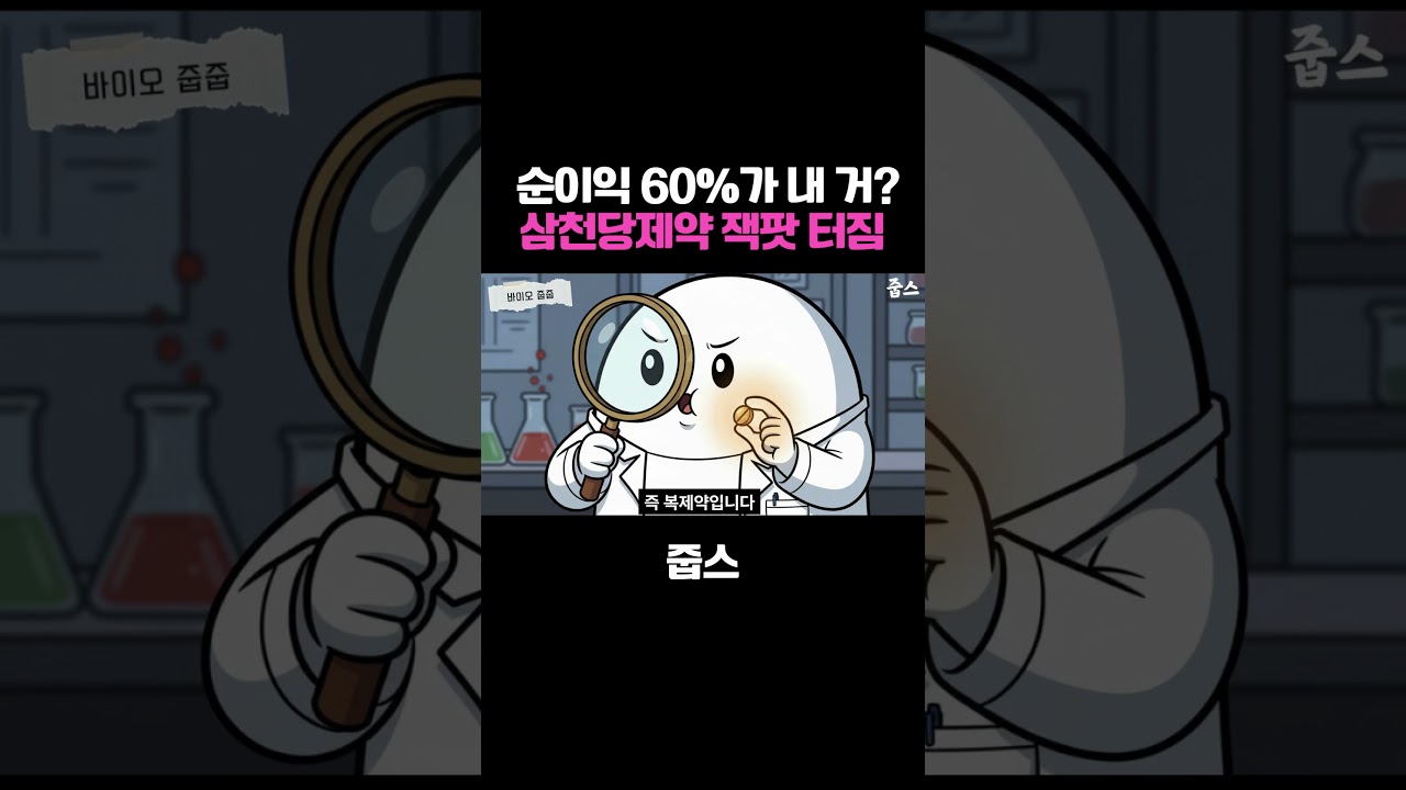 이익 60%가 내 거? 30조 비만 시장 집어삼킨 삼천당의 '미친 계약' 💰