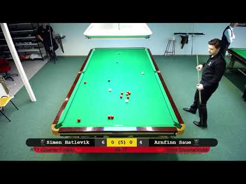 Kvartfinale: Simen Hatlevik - Arnfinn Saue, RT1 Stord 2017