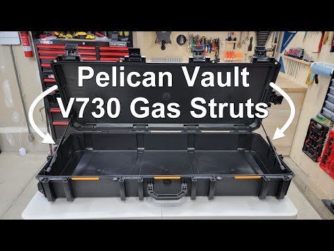 How to Add Gas Struts to a Pelican V730 Case