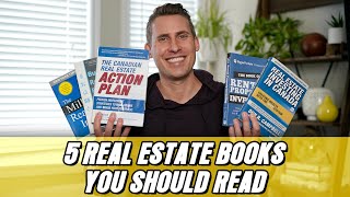 Top Five Real Estate Books you NEED to Read to Start Your Investing Career | Top 5 Recommendations!