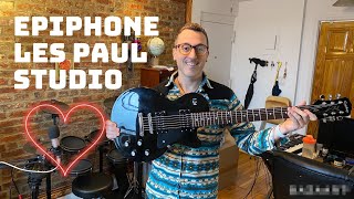 Video thumbnail for Epiphone Les Paul Studio Demo by Demonic Sweaters