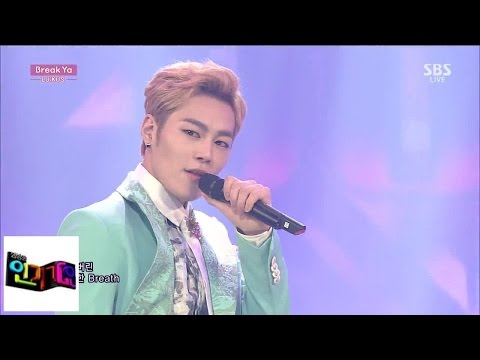 [LU: KUS] Break Ya @ Volkslied Inkigayo 150208