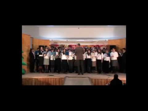 Curtici - Corul Bisericii Baptiste in recital de colinde