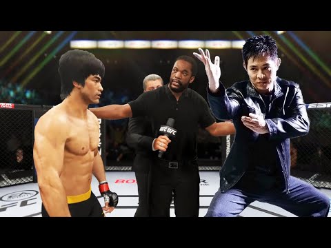 UFC 4 | Bruce Lee vs. Jet Li (Master Kung Fu) (EA Sports UFC 4)