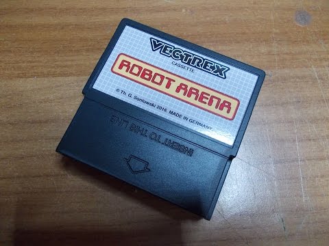 "ROBOT ARENA" for VECTREX, by Thomas Sontowski, (C) 2016