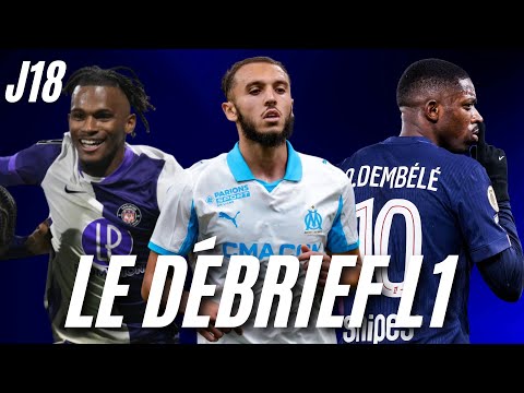 Le Débrief de la J18 de L1 : l'OM et Toulouse cartonnent, le chef-d'œuvre de Dembélé