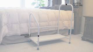 Product video: Step2bed Bedside Safety Step with LED Light (Adjustable Height)