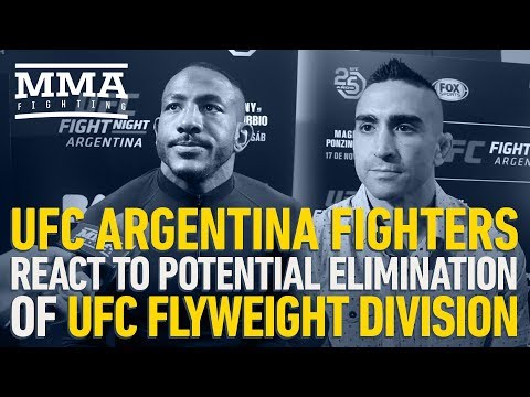 UFC Argentina Fighters React to Potential Elimination of UFC Flyweight Division - MMA Fighting