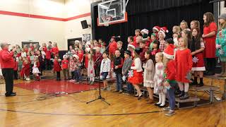 Sublimity Elementary 2023 Winter Concert pt 4 All singing Hot Chocolate