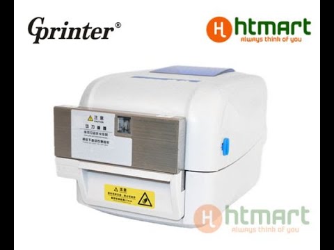 Máy in tem vải Gprinter GP 1824TC Máy in tem vải Gprinter GP 1824TC