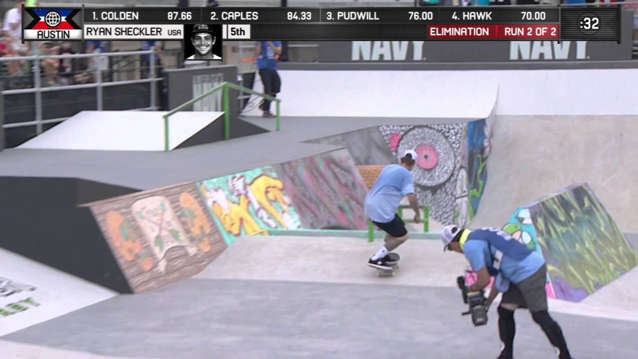 X Games Austin: Sheckler qualifies first in Skate Street