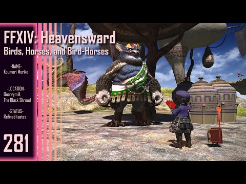 Final Fantasy XIV: Heavensward || Part 281 - Birds, Horses, and Bird-Horses