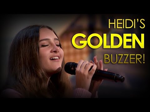 Makayla Phillips: Heidi's Golden Buzzer | Americas Got Talent 2018