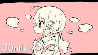 【30分耐久BGM】白兎は口ずさむ - ぽて 【配信BGM】