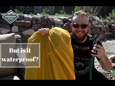Teton Sports Scout 3400 budget overnight bag waterproof test