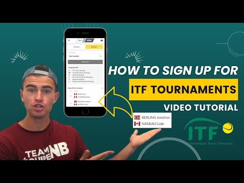 How To Sign Up For ITF Tennis Tournaments: Guide & Tutorial For New Tennis Pros