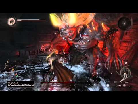 Nioh Alpha Demo. Mission 1 (Part 3: Boss)