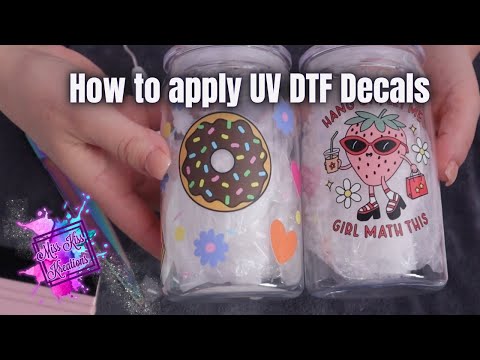 What are UV DTF Decals and How to Apply Them