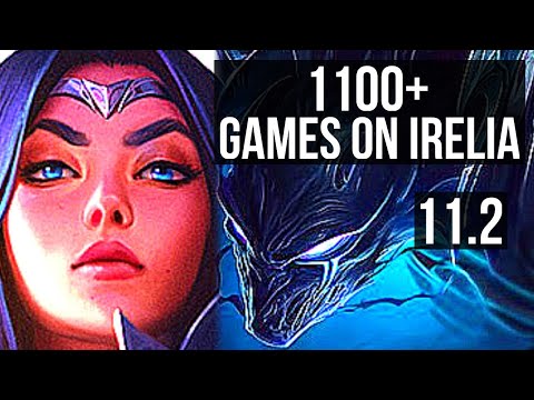 IRELIA vs NOCTURNE (MID) | 3.1M mastery, 6 solo kills, 1100+ games | BR Diamond | v11.2