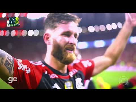 Flamengo 1x0 Corinthians - Brasileiro 2023 + Hino Globo SP