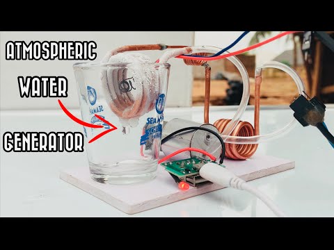 I made an Atmospheric Water Generator from the idea of my Mini Ac