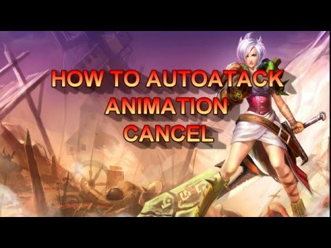 How to AutoAttack animation cancel with Riven in 30s!