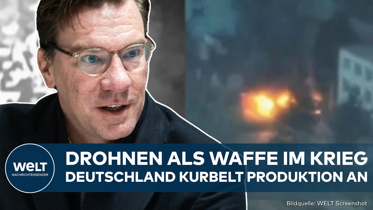 PUTINS KRIEG: Deutschland kurbelt Drohnen-Produktion massiv an! Experte schlägt Alarm bei Abwehr