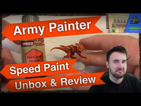 Army Painter Speed Paint - Unbox & Review | Bonehead Podcast