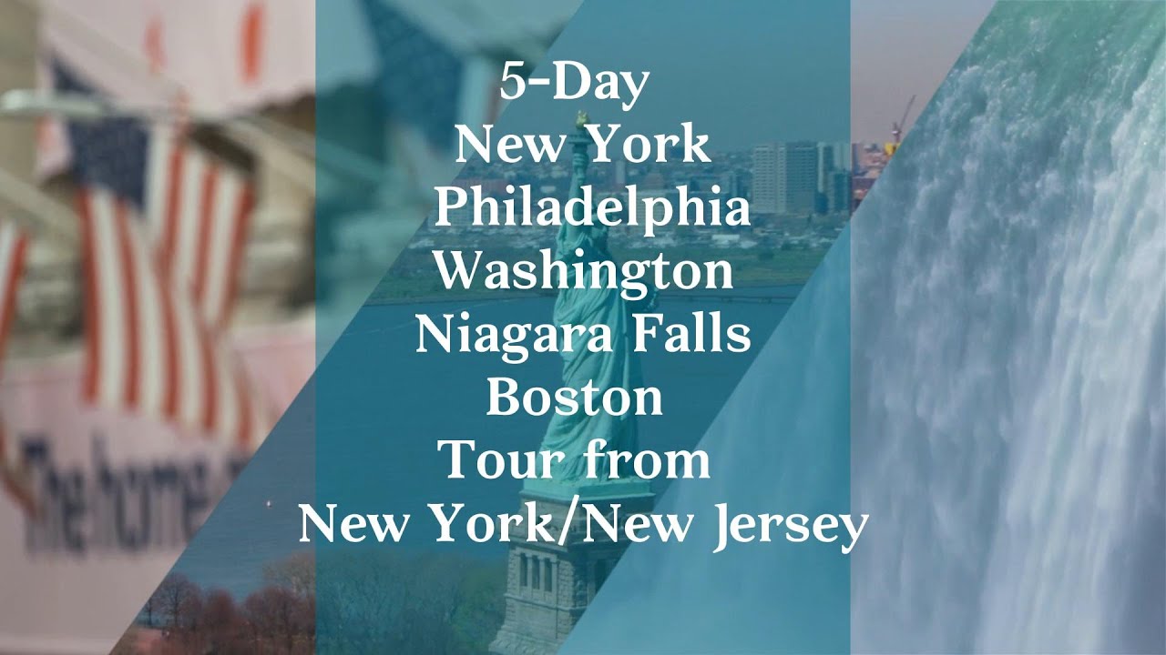 5-Day New York, Philadelphia, Washington, Niagara Falls, Boston Tour from  New York/New Jersey