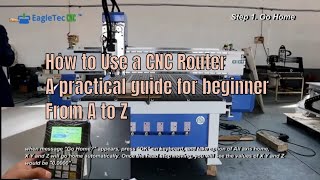 How to Use a CNC Router A Practical Guide for Beginners A to Z