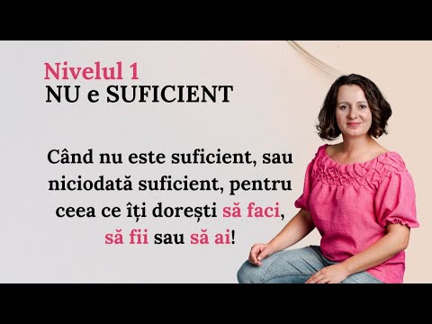 𝐒𝐞𝐬𝐢𝐮𝐧𝐞𝐚 𝟏/4 - "𝐍𝐢𝐯𝐞𝐥𝐮𝐥 𝐝𝐞 𝐂𝐨𝐧ș𝐭𝐢𝐢𝐧ță: 𝐍𝐔 𝐄 𝐒𝐔𝐅𝐈𝐂𝐈𝐄𝐍𝐓