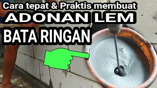 Download lagu The right way to make lightweight brick glue mixture mp3